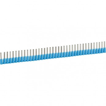 Наконечник в лентах LEGRAND Starfix для кабелей сечением 0,75 мм² синий