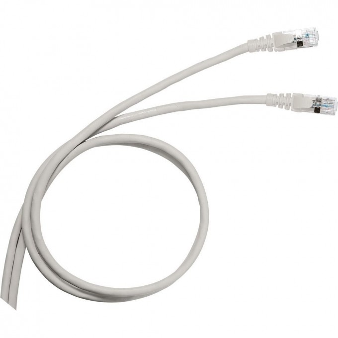 Шнур коммутационный LEGRAND RJ 45 категория 5е F/UTP PVC не экранированный 2 м серый 051637 Шнур коммутационный LEGRAND RJ 45 категория 5е F/UTP PVC не экранированный 2 м серый 051637
