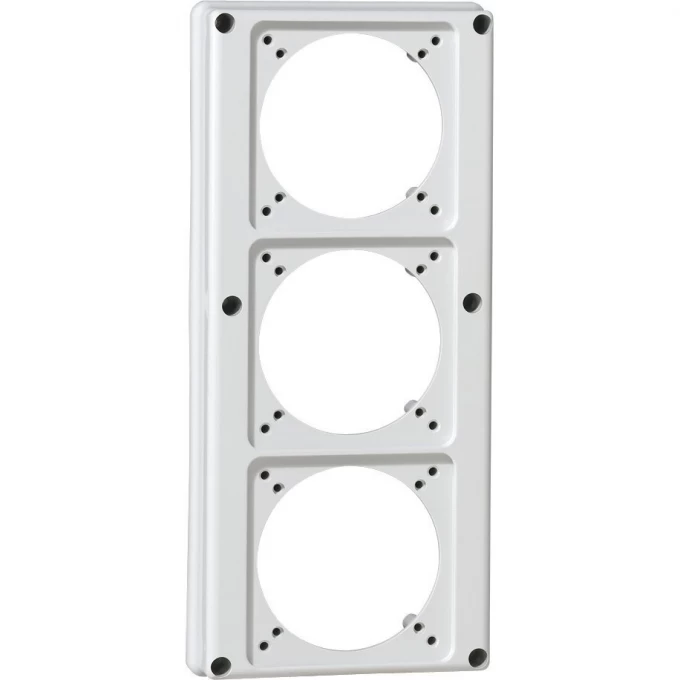 Лицевая панель LEGRAND P17 Tempra Pro 280x125 3 розетки 16 A белый 057714 Лицевая панель LEGRAND P17 Tempra Pro 280x125 3 розетки 16 A белый 057714