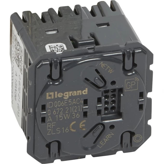 Выключатель-радиоприемник MyHome Play Zigbee Celiane - без N - 300Вт 067221 Выключатель-радиоприемник MyHome Play Zigbee Celiane - без N - 300Вт 067221