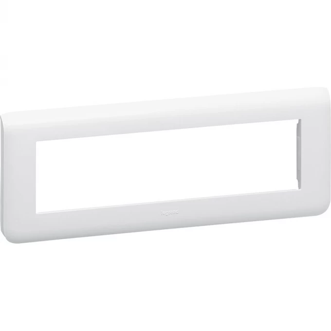 Рамка LEGRAND Mosaic 8 модулей горизонтальная белый 078818 Рамка LEGRAND Mosaic 8 модулей горизонтальная белый 078818