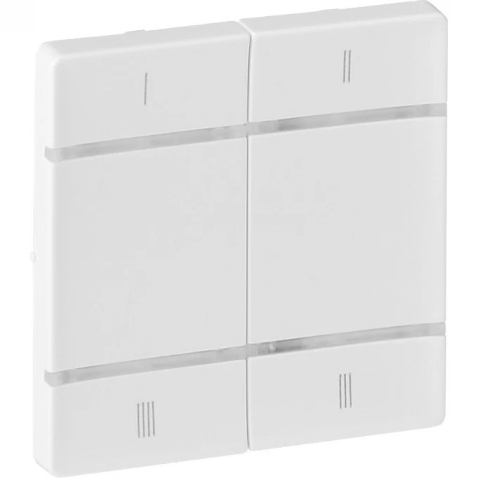 Лицевая панель LEGRAND Valena LIFE MyHome Play Zigbee для 4-сценарного радиоуправляющего устройства белая 754803 Лицевая панель LEGRAND Valena LIFE MyHome Play Zigbee для 4-сценарного радиоуправляющего устройства белая 754803