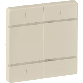 Лицевая панель LEGRAND Valena LIFE MyHome Play Zigbee для 4-сценарного радиоуправляющего устройства слоновая кость