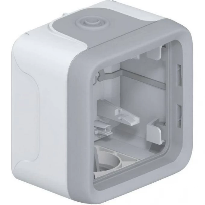 Монтажная коробка 1 пост LEGRAND Plexo(мембр. сальники), IP55, серый 69651 Монтажная коробка 1 пост LEGRAND Plexo(мембр. сальники), IP55, серый 69651