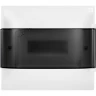 Пластиковый щиток LEGRAND PRACTIBOX S навесной 1X8 дымчатая дверь 134618