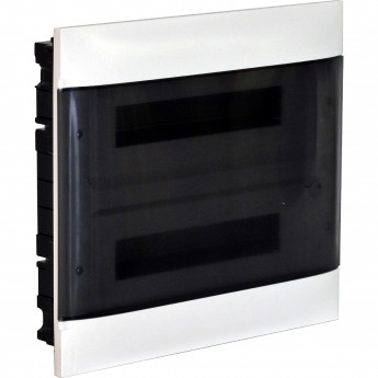 Пластиковый щиток LEGRAND PRACTIBOX S встраиваемый (ЩРв-П) 2X12 дымчатая дверь Пластиковый щиток LEGRAND PRACTIBOX S встраиваемый (ЩРв-П) 2X12 дымчатая дверь