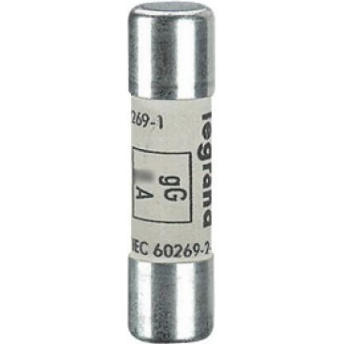 Плавкая вставка LEGRAND Gg 10х38 4А 500В, без индикации 13304 Плавкая вставка LEGRAND Gg 10х38 4А 500В, без индикации 13304
