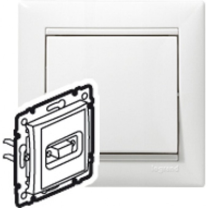 Розетка LEGRAND HD 15 для видеоустройств Valena белый 770083 Розетка LEGRAND HD 15 для видеоустройств Valena белый 770083