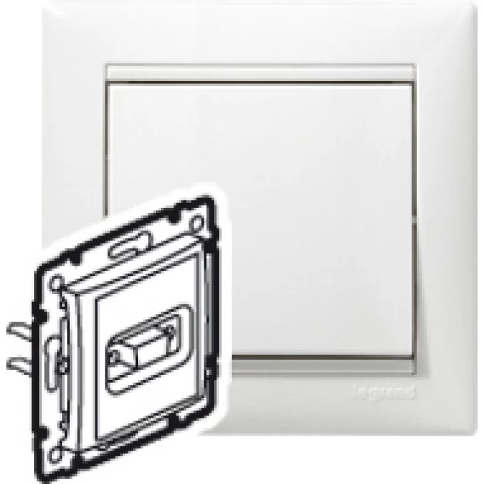 Розетка LEGRAND HD 15 для видеоустройств Valena белый 770083 Розетка LEGRAND HD 15 для видеоустройств Valena белый 770083
