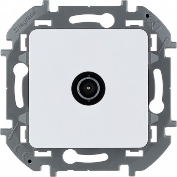 Розетка TV LEGRAND INSPIRIA проходная 14 дБ 5 862 мГц белый