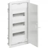 Щит встраиваемый LEGRAND Nedbox с плоской металлической дверью цвет RAL 9010 4 рейки 48+8 модулей белый 001434