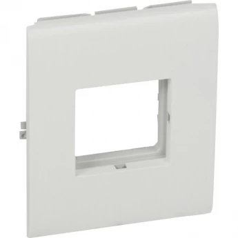 Суппорт LEGRAND Mosaic 2 модуля для кабель-каналов Metra 160x50 белый