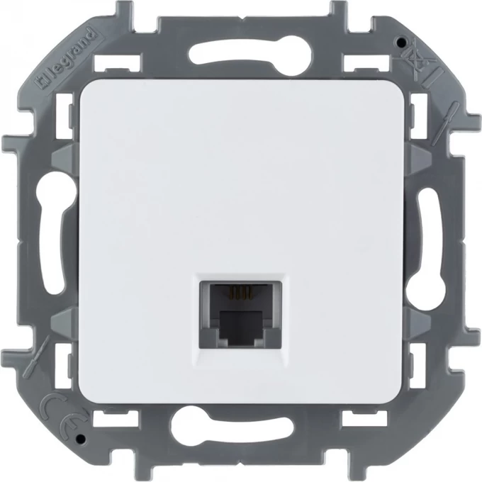 Телефонная розетка LEGRAND INSPIRIA RJ11 белый 673820