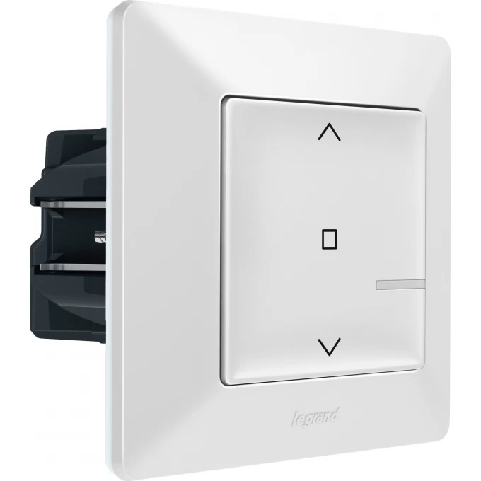 Умный выключатель рольставней LEGRAND Valena Life with NETATMO 500 ВА 230В, белый 752190 Умный выключатель рольставней LEGRAND Valena Life with NETATMO 500 ВА 230В, белый 752190