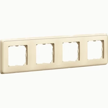 Рамка LEGRAND Cariva 5 постов горизонтальный/вертикальный монтаж слоновая кость