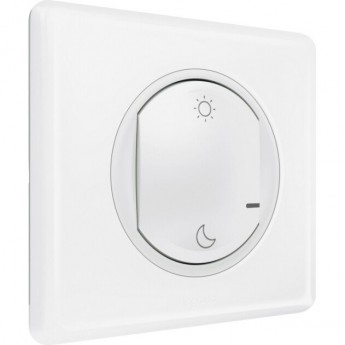 Умный беспроводной сценарный выключатель LEGRAND Celiane with NETATMO "День/Ночь", белый