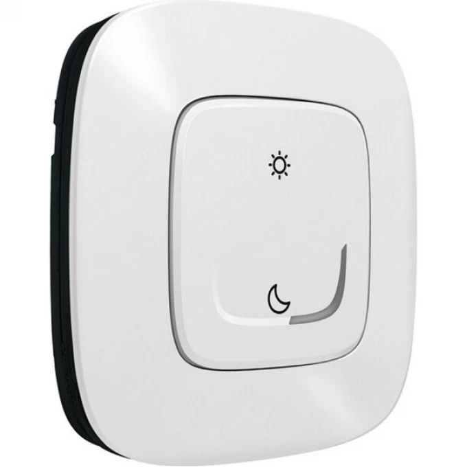 Умный беспроводной сценарный выключатель "День/Ночь" LEGRAND Valena Allure with NETATMO, белый 752589 Умный беспроводной сценарный выключатель "День/Ночь" LEGRAND Valena Allure with NETATMO, белый 752589