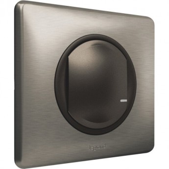 Умный проводной выключатель/светорегулятор LEGRAND Celiane with NETATMO 5-300Вт, графит/вольфрам